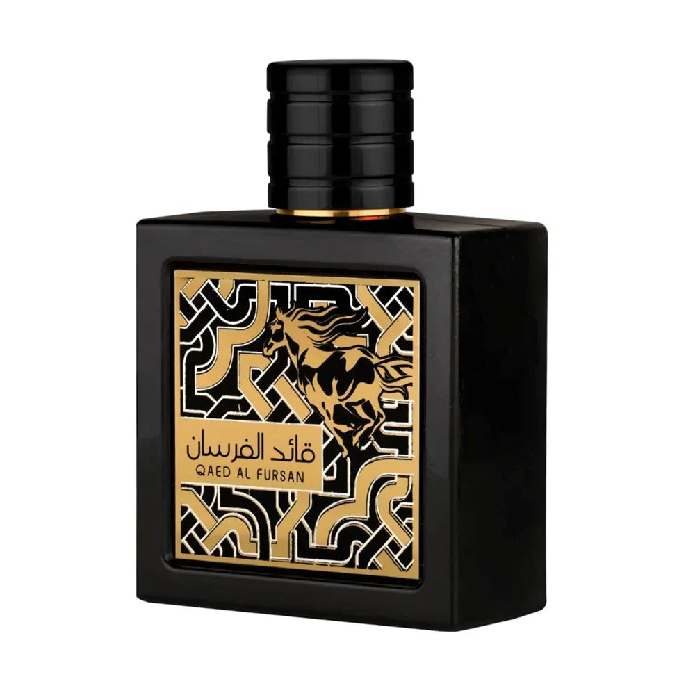 Lattafa Qaed Al Fursan edp 100ml - לטאפה קוויד אל פורסן בושם לגבר באריזת טסטר אדפ 100 מ”ל