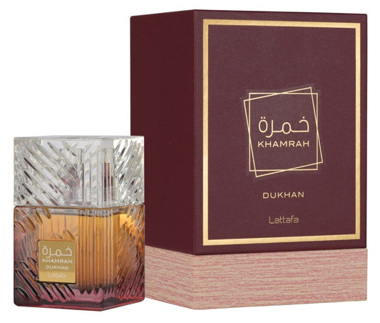 Lattafa Khamrah Dukhan E.D.P 100 ml - לטאפה קאמרה דוחאן א.ד.פ 100 מ”ל