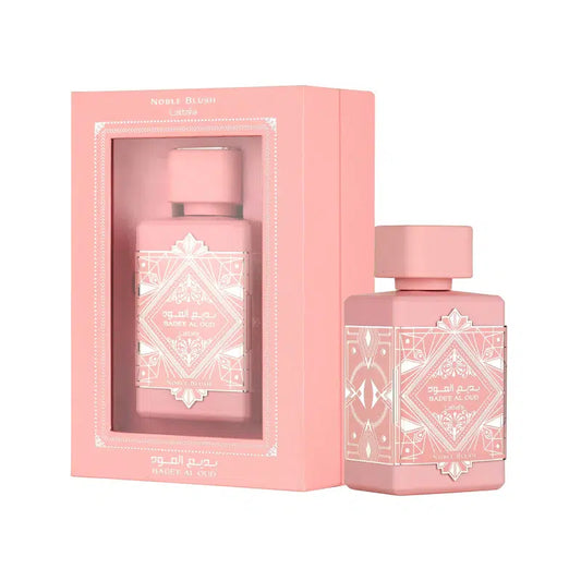 Lattafa Bade’E Al Oud Noble Blush Eau De Parfum 100ml - לטאפה באדי אל אוד נוביל בלאש בושם לאישה אדפ 100מ״ל