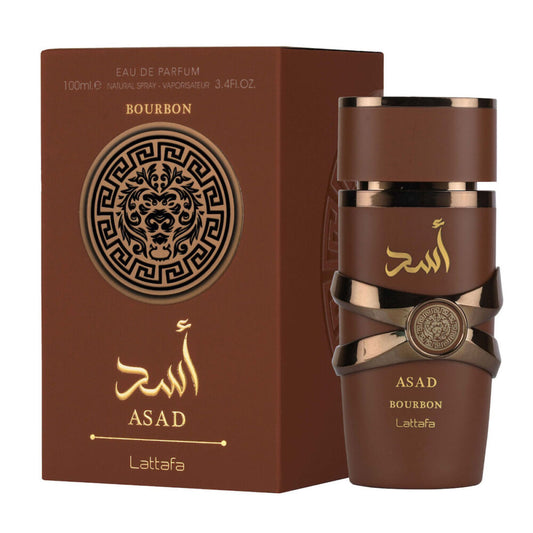LATTAFA ASAD Bourbon EDP 100ML - לטאפה אסאד בורבון בושם יוניסקס אדפ 100מ”ל