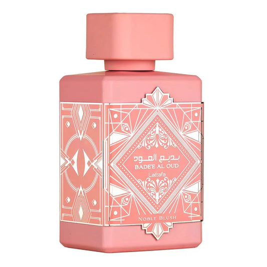Lattafa Bade’E Al Oud Noble Blush Eau De Parfum 100ml - לטאפה באדי אל אוד נוביל בלאש בושם לאישה אדפ 100מ״ל