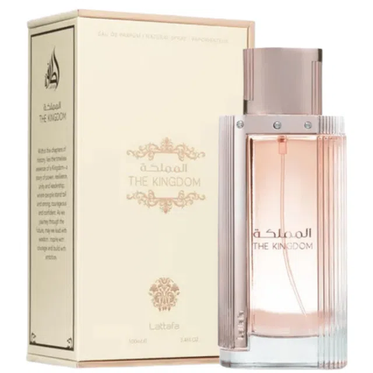 Lattafa The Kingdom Eau De Parfum 100ml - לטאפה דה קינגדום בושם לאישה אדפ 100מ״ל‏